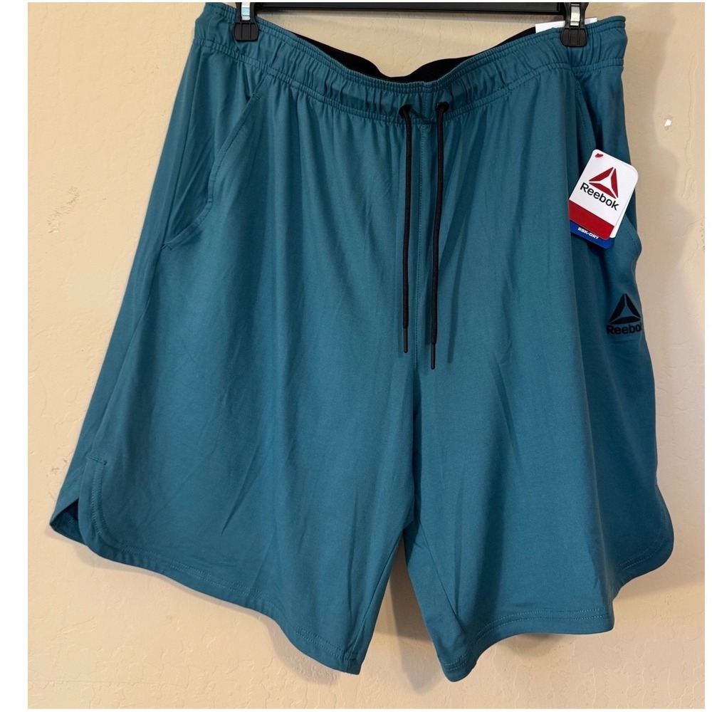 Reebok Training Short Men XL Balsam Athletic RBK-DRY‎ 9" Inseam Workout GymNEW